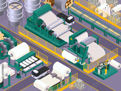 Paper Production Background