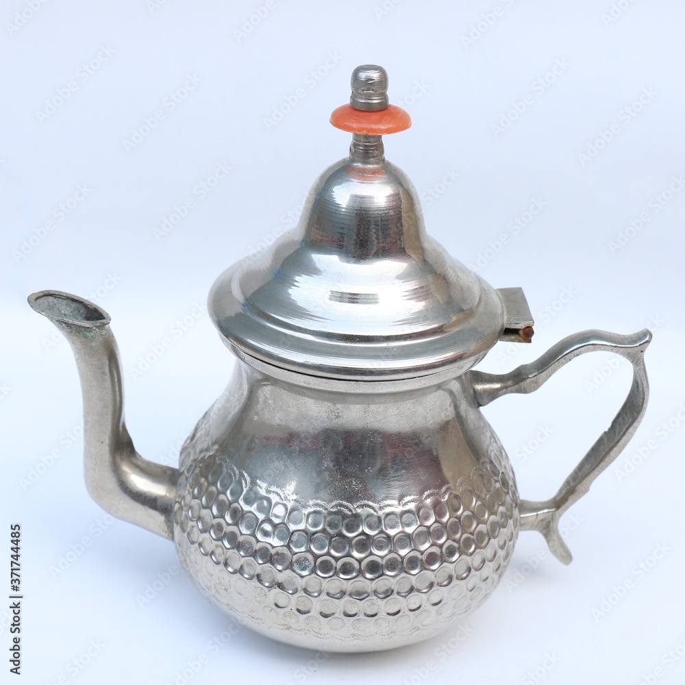 An old metal dallah jug