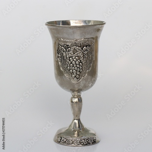 Obraz na płótnie An old jewish copper cup w salonie