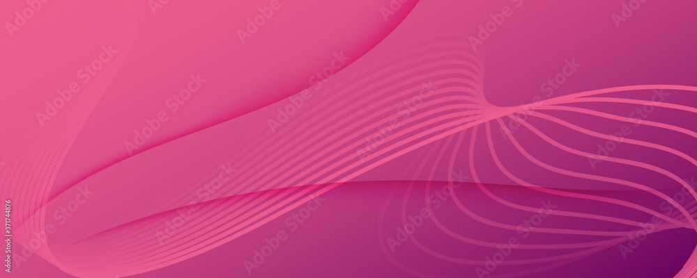 Color Flow Wave. Pink Futuristic Background. 3d Color Flow Wave. Pink Futuristic Background. 3d