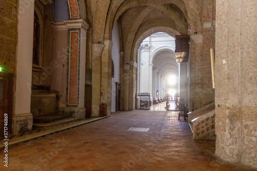 interior of the church of san paolo in Aversa © ciroorabona