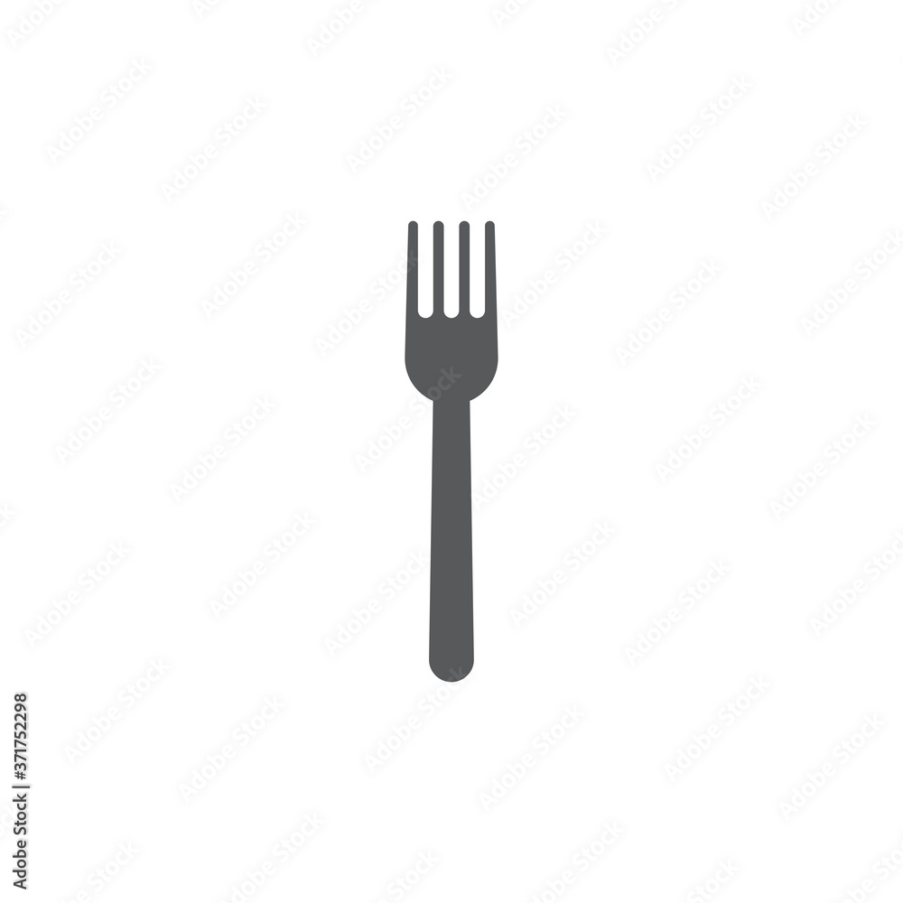Fork icon. Restaurant symbol modern, simple, vector, icon for website design, mobile app, ui. Vector Illustration Fork icon. Restaurant symbol modern, simple, vector, icon for website design, mobile app, ui. Vector Illustration