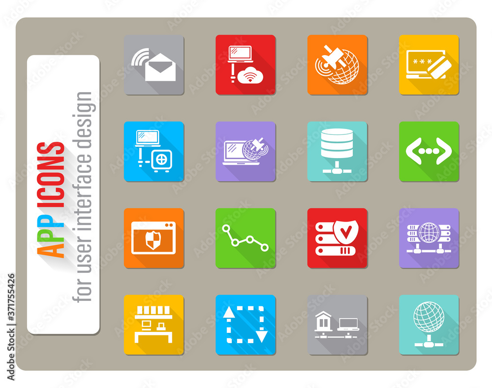 server icon set server icon set