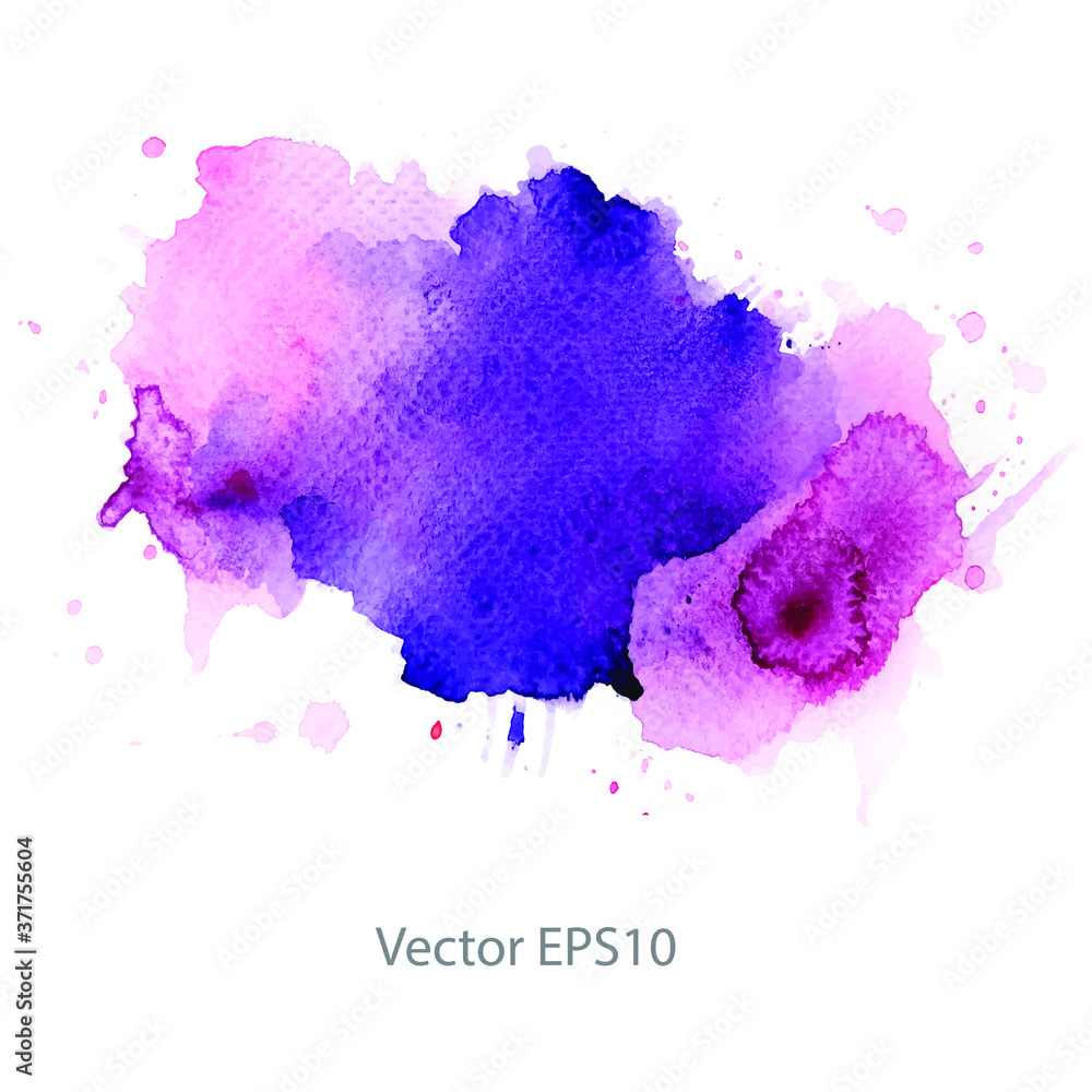 Obraz premium abstract watercolor background with splashes