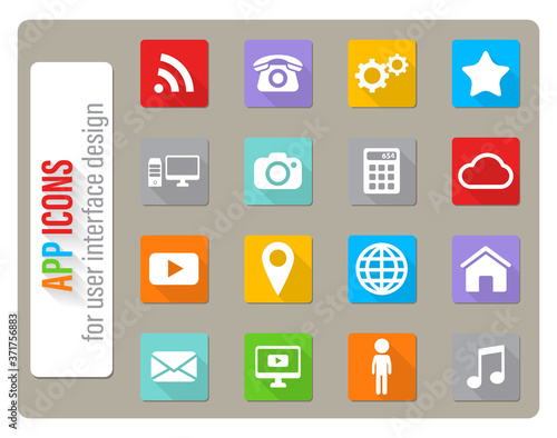 Social media simply icons