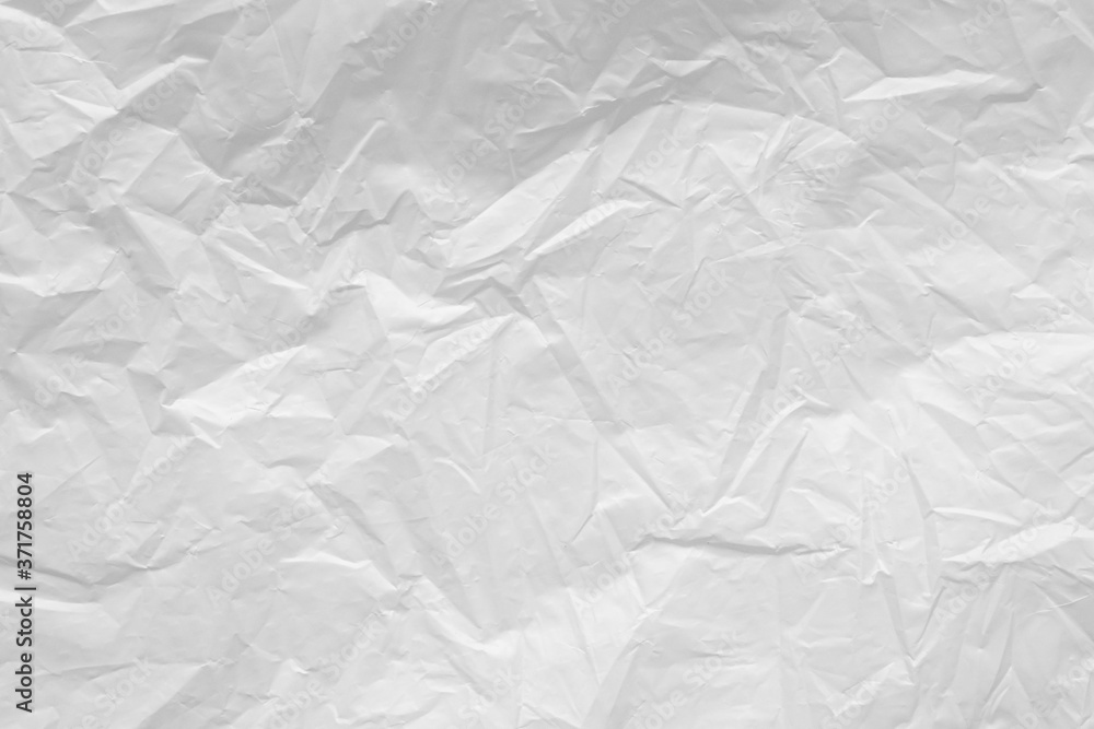 Obraz premium White plastic bag background texture close up