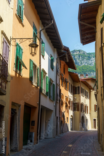 Fototapeta Naklejka Na Ścianę i Meble -  Nago, old town near Riva del Garda, Italy