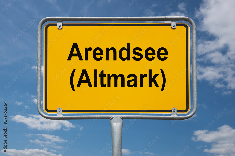 Ortstafel Arendsee (Altmark)