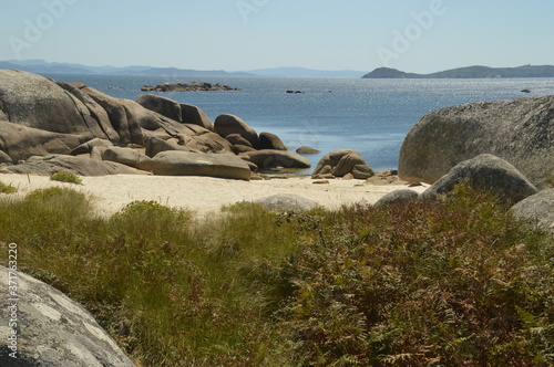 Wallpaper Mural The stunning turquise beaches around Illa da Toxa in Galicia in Northern Spain Torontodigital.ca