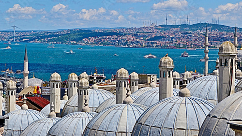Bosphorus from Süleymaniye
