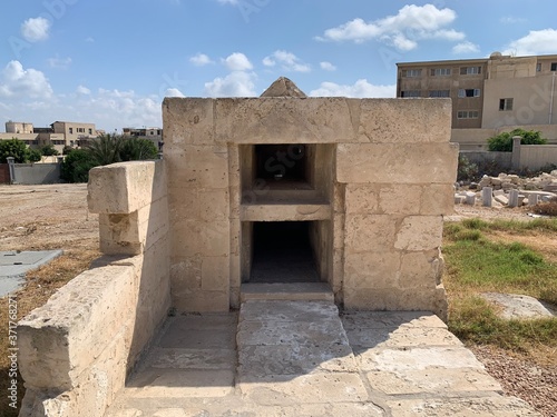 The tomb of Selvago.
It was discovered in a village near by the village of Itai El Barod Center , El Behera government in 1967. The tomb belongs to Greek man called Selvago who owend the land where t
 photo