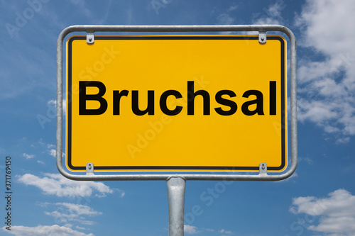 Ortstafel Bruchsal photo