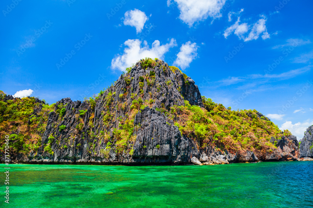 Mountain cliff at El Nido, Philippines