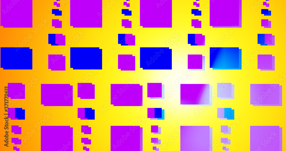 Background with rectangular multicolored shapes Background with rectangular multicolored shapes