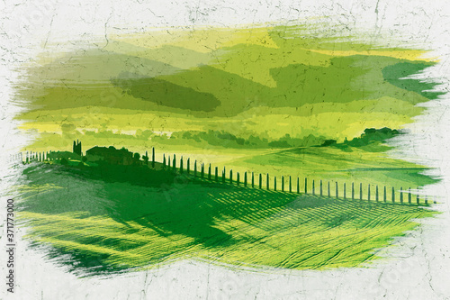 Sunrise at San Quirico d'Or...