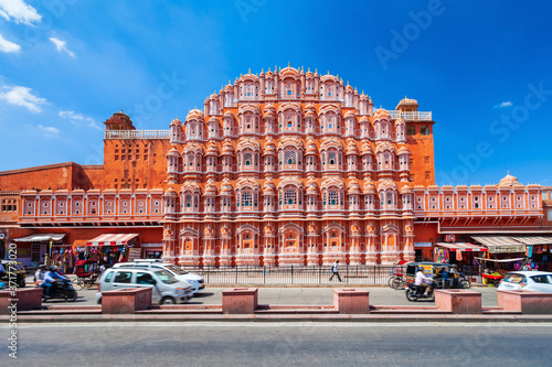 Cuadro en lienzo Hawa Mahal Palace in Jaipur, India