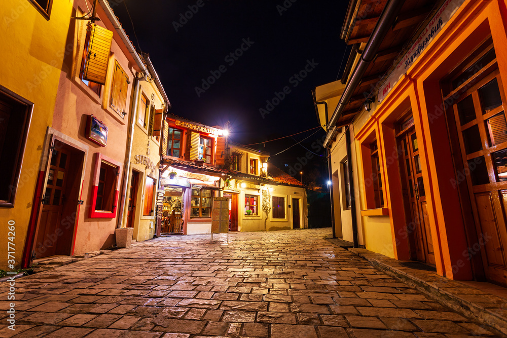 Bar old town in Montenegro