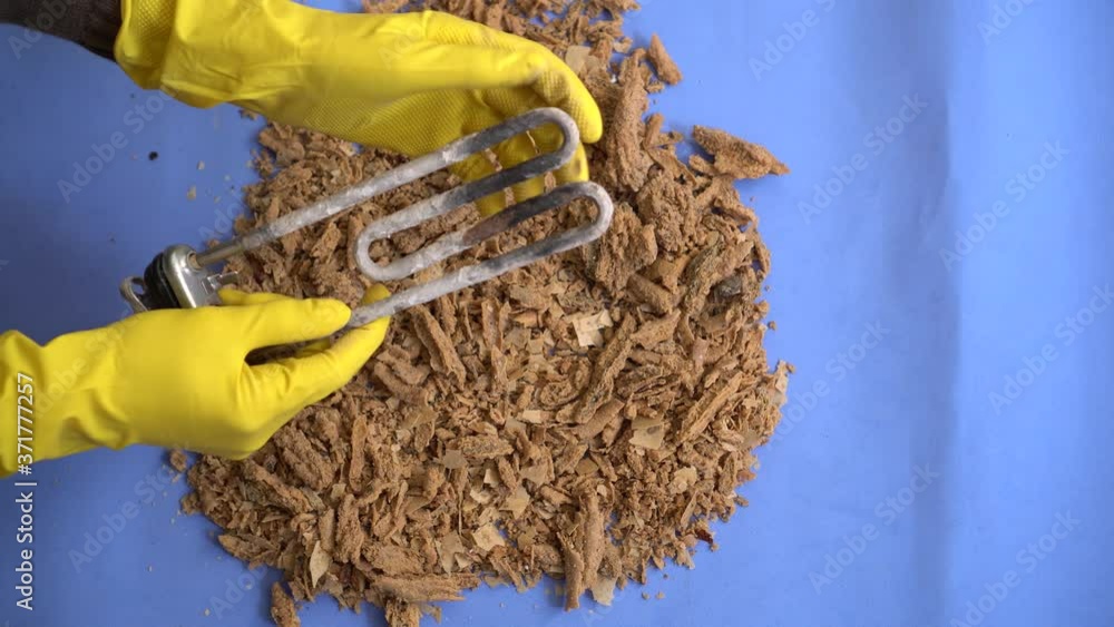 Calcium deposits are hard mineral deposits that latch on to your