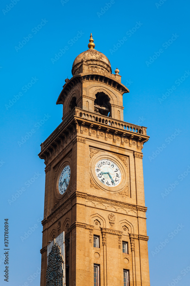 Clock tower in Mysore, India