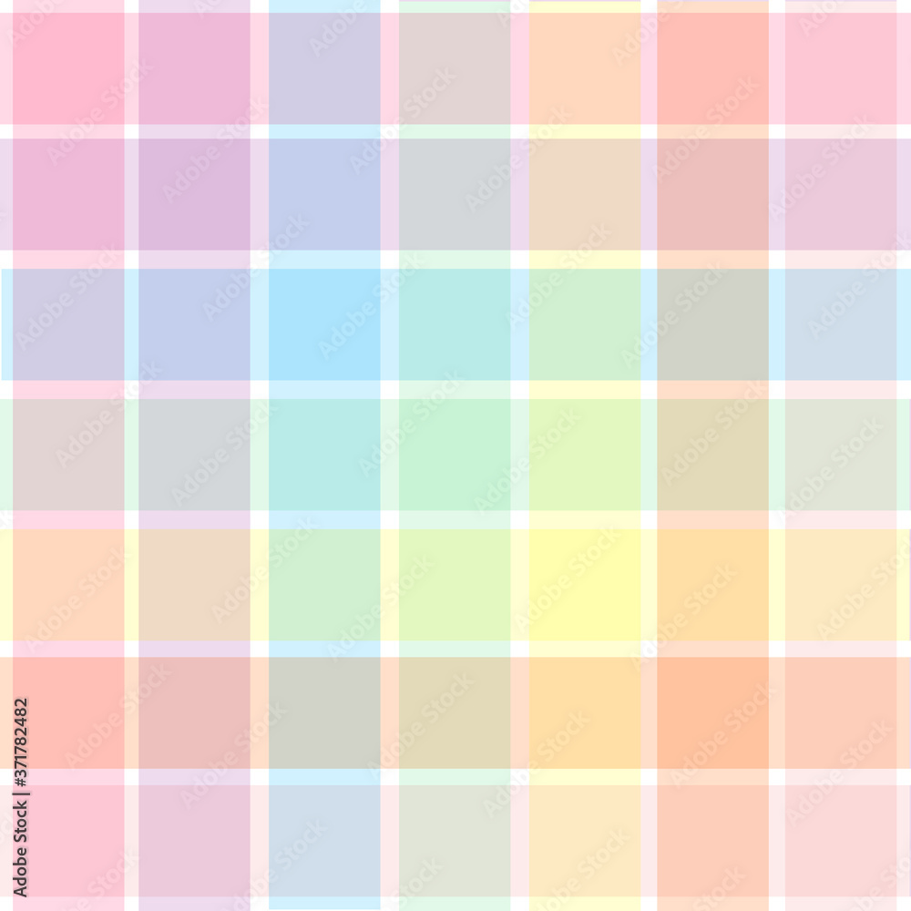 Fototapeta premium Rainbow color background abstract illustration - Vector striped template