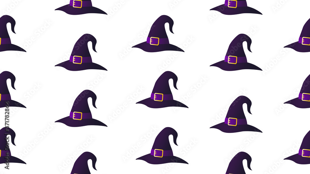 hat seamless cartoon on white background , illustration concept hat seamless cartoon on white background , illustration concept