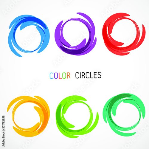 Circle sale vector illustration