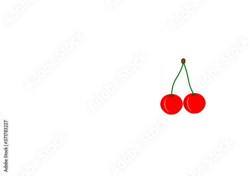 esempio di ciliegie per logo illustrazione gelato frutta surgelata etichetta yogourt 