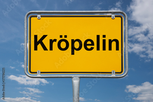 Ortstafel Kröpelin