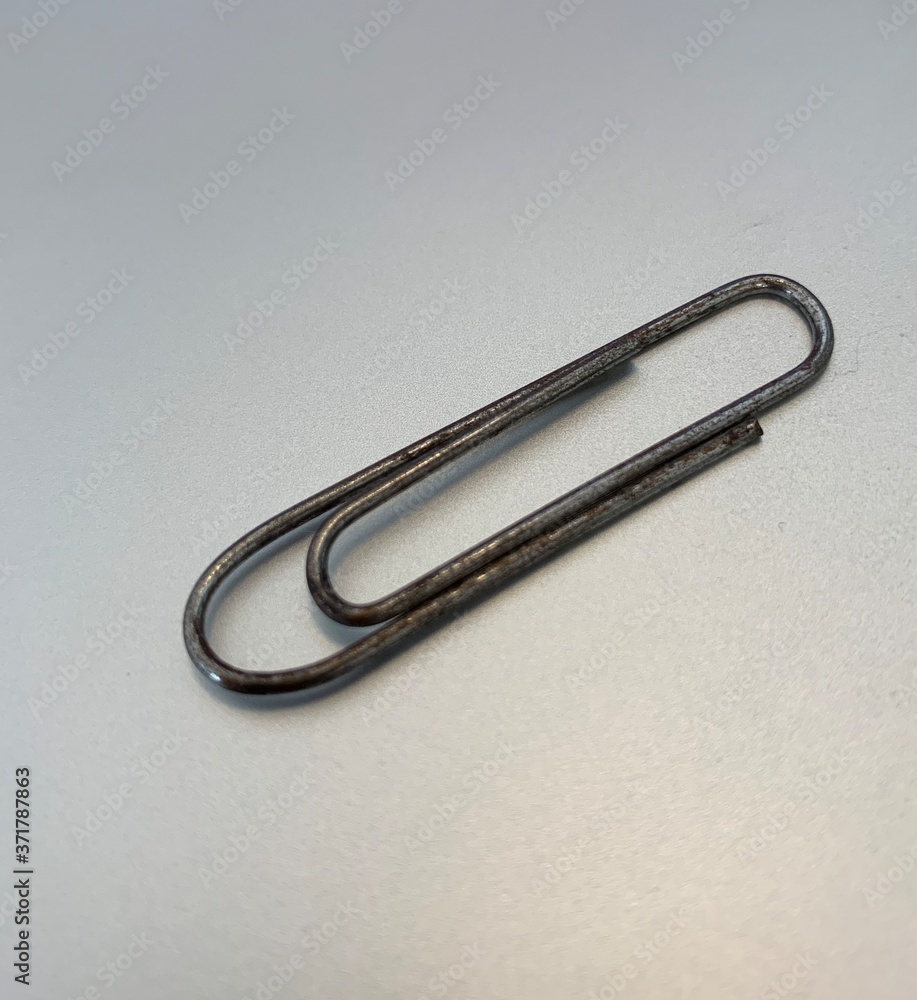paper clip isolated on white paper clip isolated on white