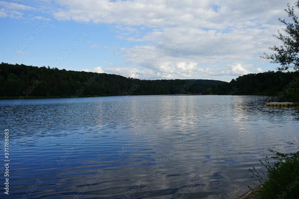 am Twistersee ein Stausee in Deutschland am Twistersee ein Stausee in Deutschland