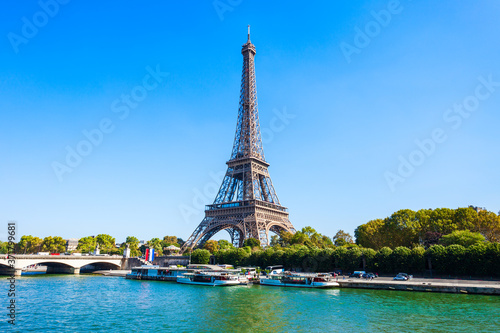 Eiffel Tower in Paris  France