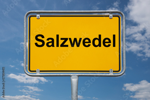 Ortstafel Salzwedel