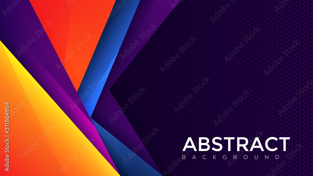 Fototapeta premium Premium colorful abstract background with dynamic shadow on background. Vector background. Eps10