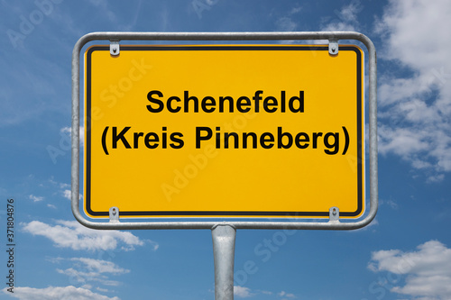 Ortstafel Schenefeld (Kreis Pinneberg) photo