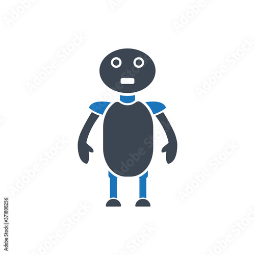 Robot icon   vector illustration  