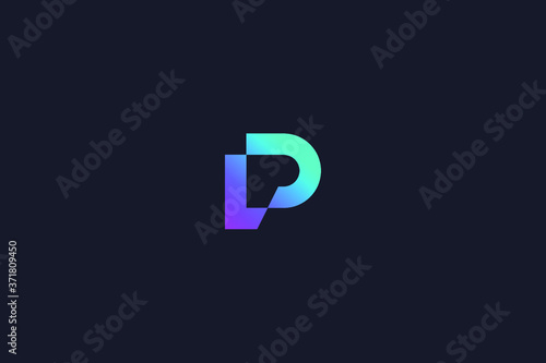 Geometrical P Logo