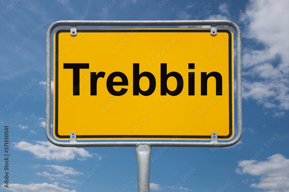 Ortstafel Trebbin