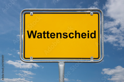 Ortstafel Wattenscheid photo