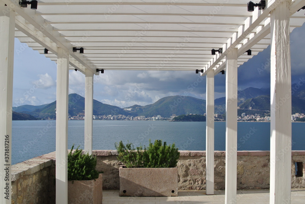 Fototapeta premium Sveti Stefan, Montenegro