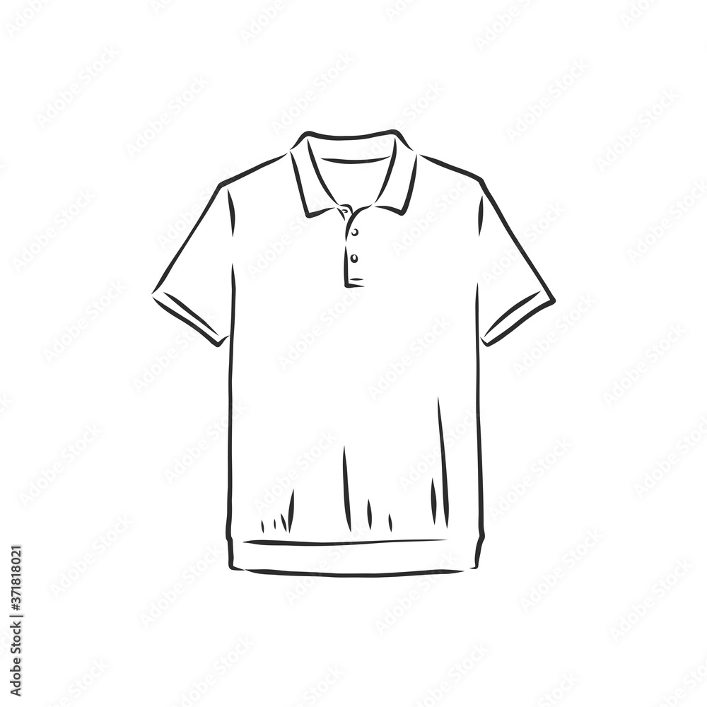 Polo shirt vector sketch icon isolated on background. Hand drawn Polo shirt icon. Polo shirt sketch icon for infographic, website or app. Polo shirt vector sketch illustration Polo shirt vector sketch icon isolated on background. Hand drawn Polo shirt icon. Polo shirt sketch icon for infographic, website or app. Polo shirt vector sketch illustration