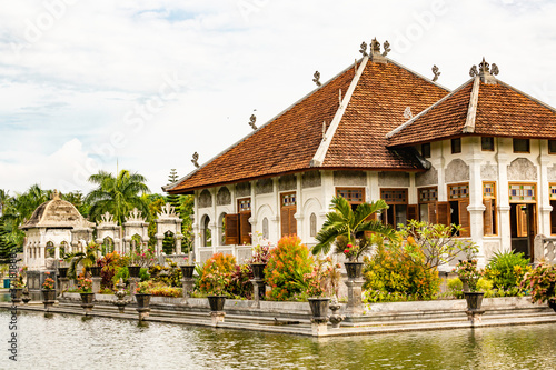 The water palaces in the east area of Bali