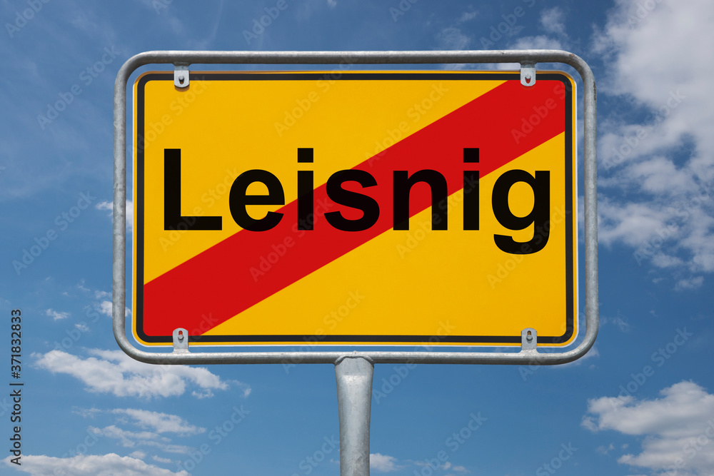 Ortstafel Leisnig