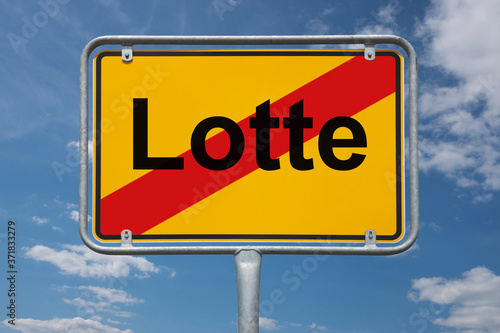 Фотография Ortstafel Lotte