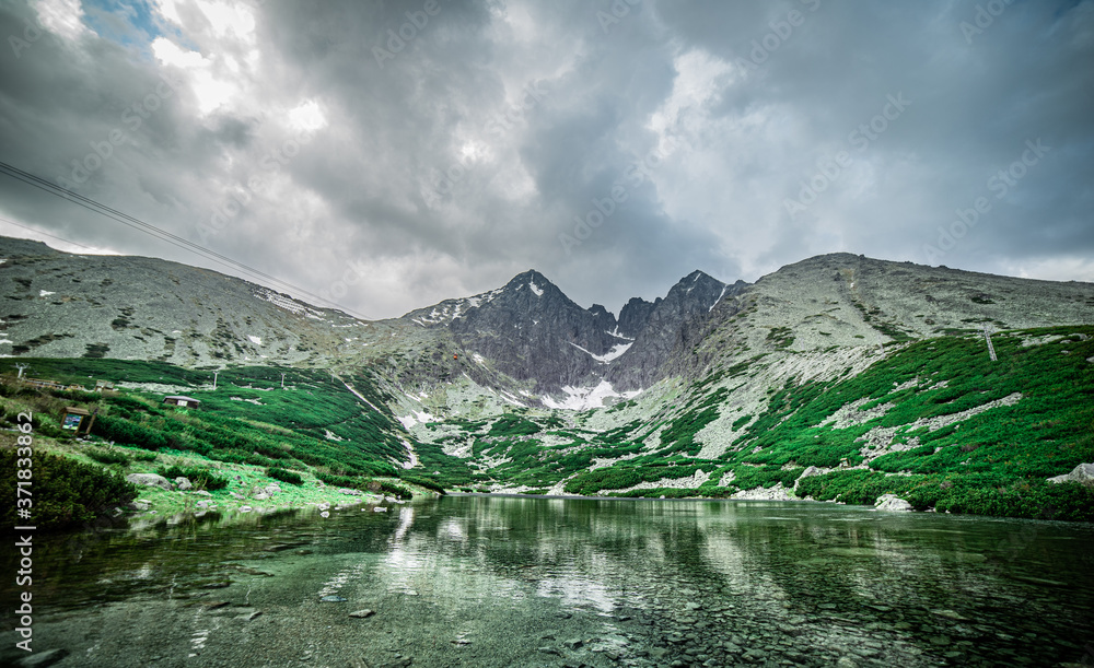 Lomnickystit in Tatra Mountains