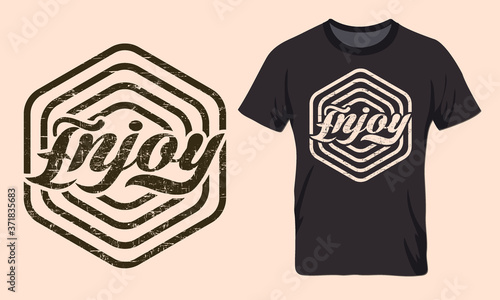 Typography custom hunting t shirt design 