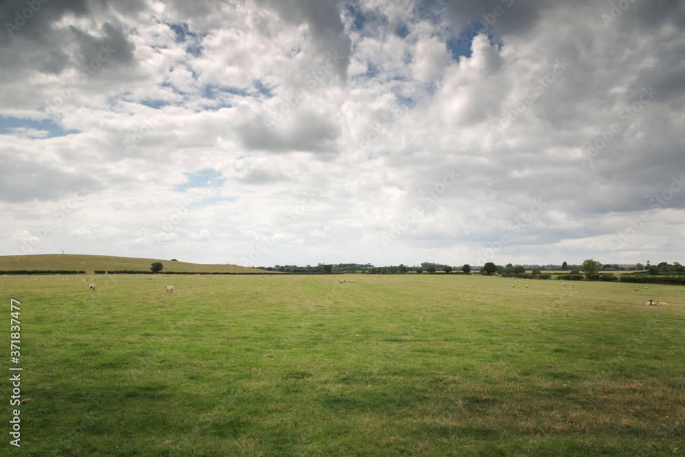 landscape image of farmland in england landscape image of farmland in england