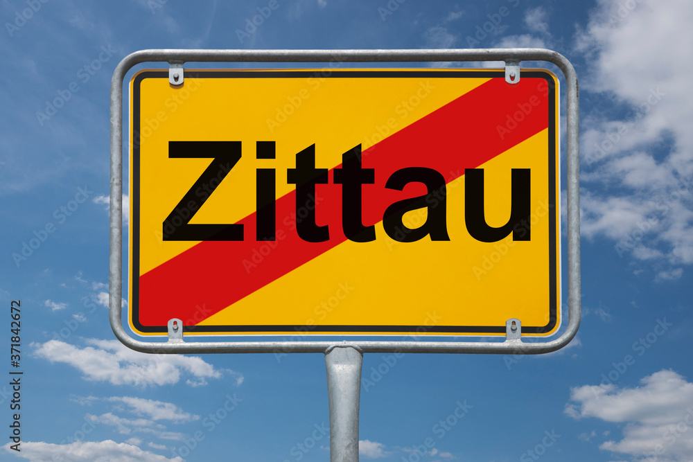 Ortstafel Zittau Ortstafel Zittau