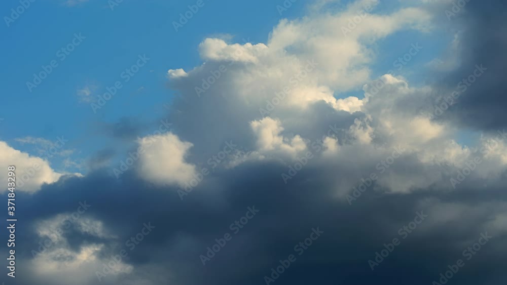 Clouds sun rain rays day timelapse wind storm sky blue Clouds sun rain rays day timelapse wind storm sky blue
