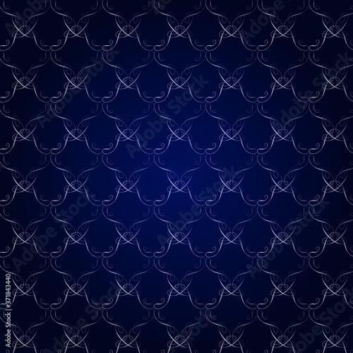 Abstract background pattern crossed dark blue design