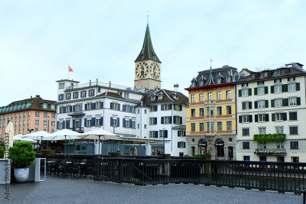 the old town of Zurich